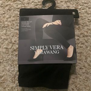 Simply Vera Vera Wang High Waist Shaping Leggings, size medium